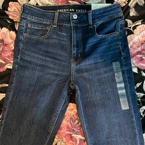 High rise flare jeans